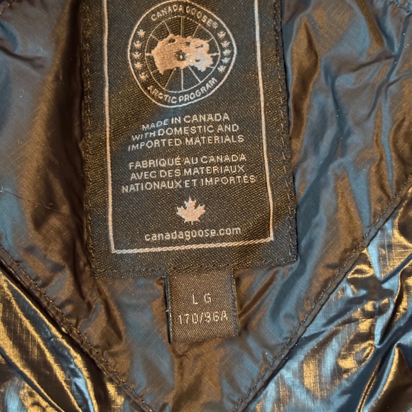 Authentic Canada Goose ‘Roncy’ jacket Black label Sz L down filled - Picture 9 of 16